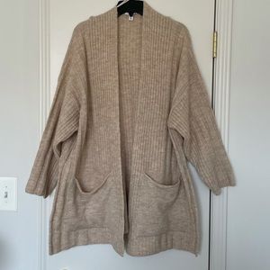 NWOT Topshop Long Cardigan Small